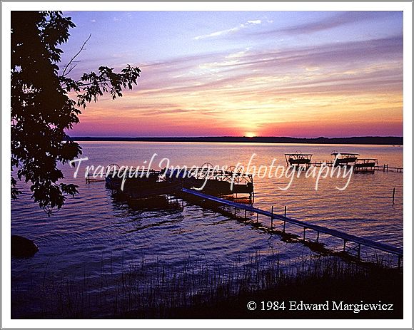 350113---Sunrise on Burt Lake 